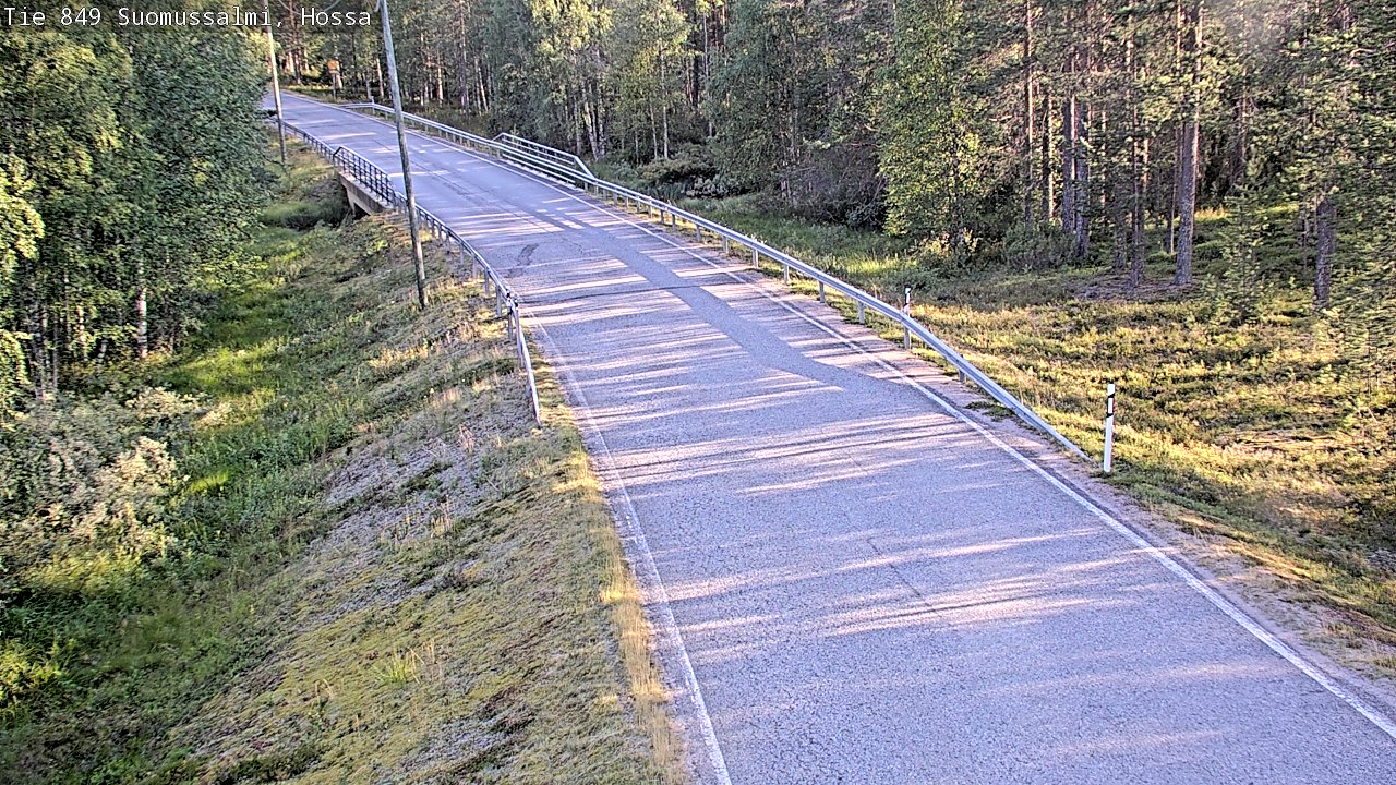 Kelikamerat Kuva Tie 843 Suomussalmi, Hossa, Suomussalmi, Kainuu