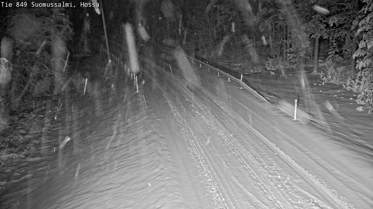 Weather Camera Image Road 950 843 Suomussalmi, Hossa, Suomussalmi, Kainuu