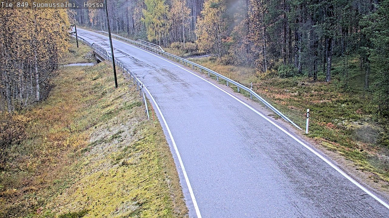 Weather Camera Image Road 950 843 Suomussalmi, Hossa, Suomussalmi, Kainuu