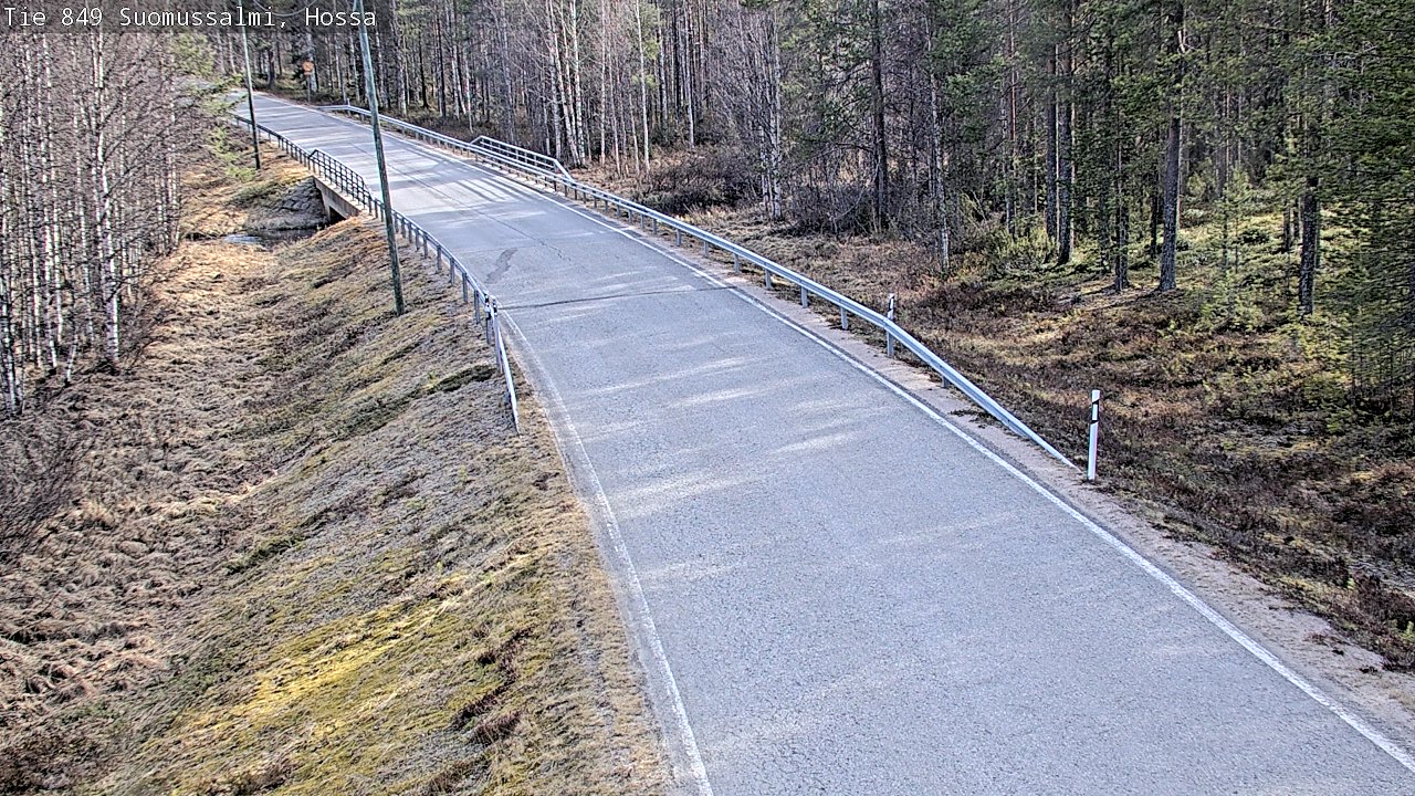 Kelikamerat Kuva Tie 843 Suomussalmi, Hossa, Suomussalmi, Kainuu