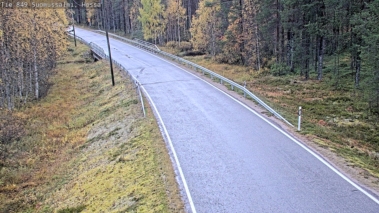 Weather Camera Image Road 950 843 Suomussalmi, Hossa, Suomussalmi, Kainuu