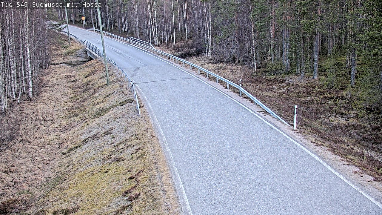 Kelikamerat Kuva Tie 843 Suomussalmi, Hossa, Suomussalmi, Kainuu