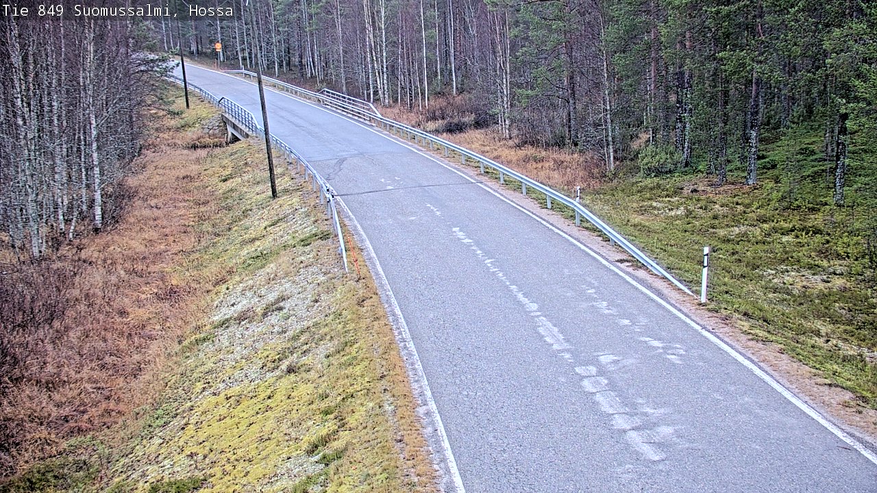 Kelikamerat Kuva Tie 843 Suomussalmi, Hossa, Suomussalmi, Kainuu