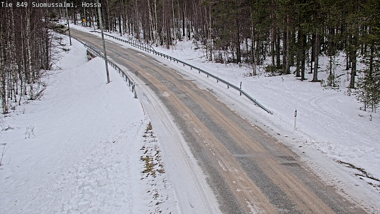 Kelikamerat Kuva Tie 843 Suomussalmi, Hossa, Suomussalmi, Kainuu