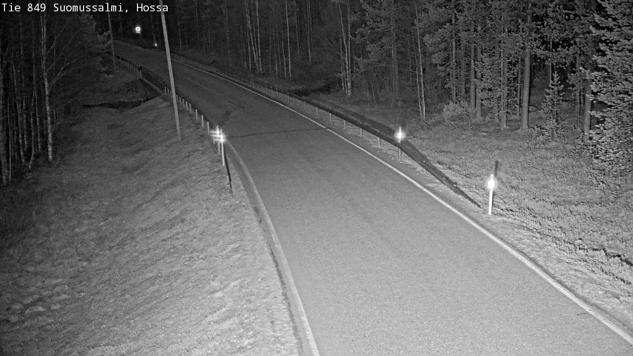 Kelikamerat Kuva Tie 843 Suomussalmi, Hossa, Suomussalmi, Kainuu