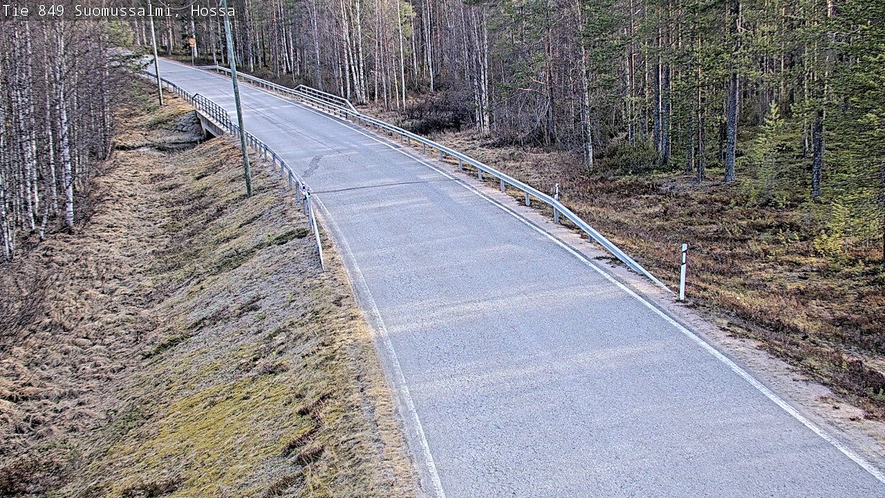 Kelikamerat Kuva Tie 843 Suomussalmi, Hossa, Suomussalmi, Kainuu