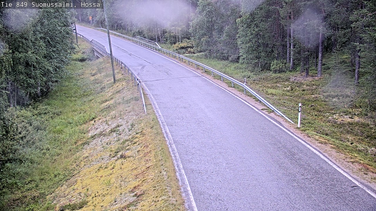 Kelikamerat Kuva Tie 843 Suomussalmi, Hossa, Suomussalmi, Kainuu