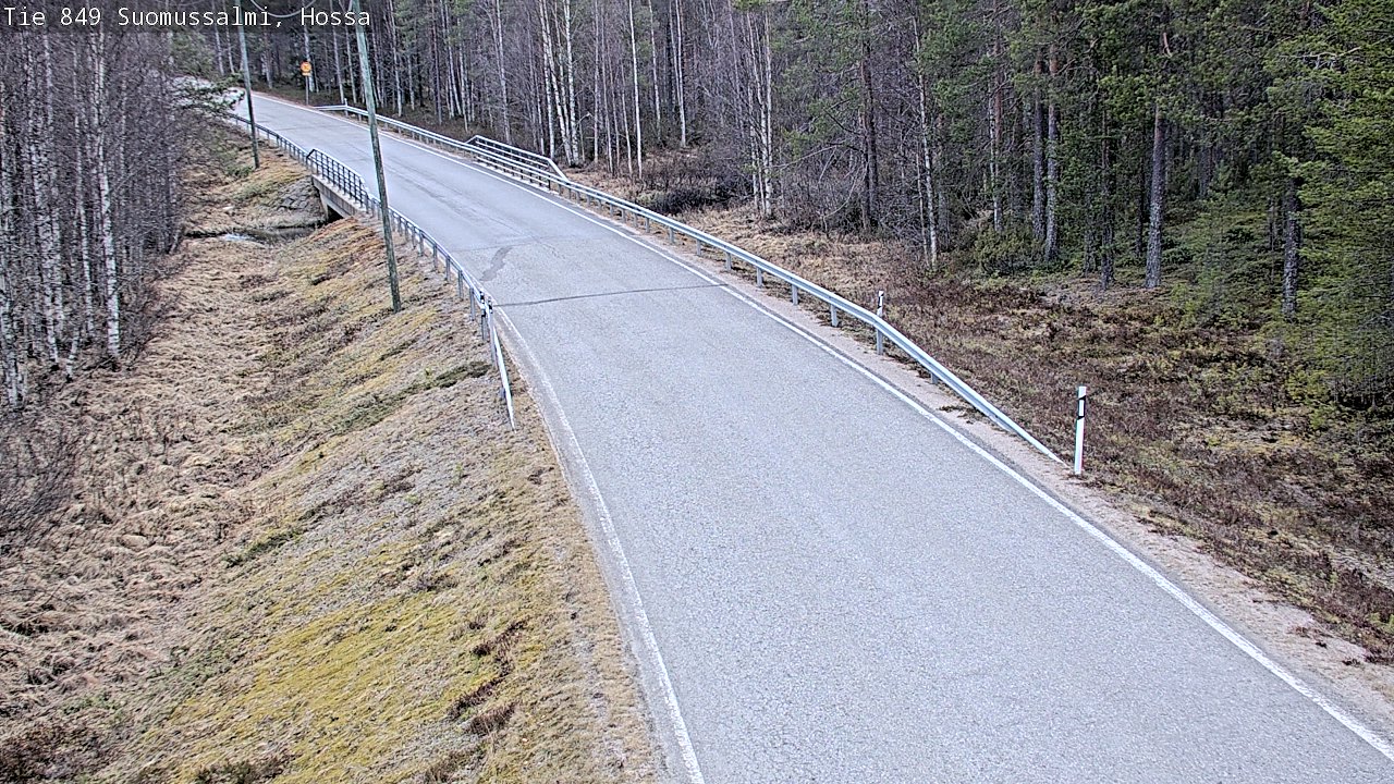 Kelikamerat Kuva Tie 843 Suomussalmi, Hossa, Suomussalmi, Kainuu