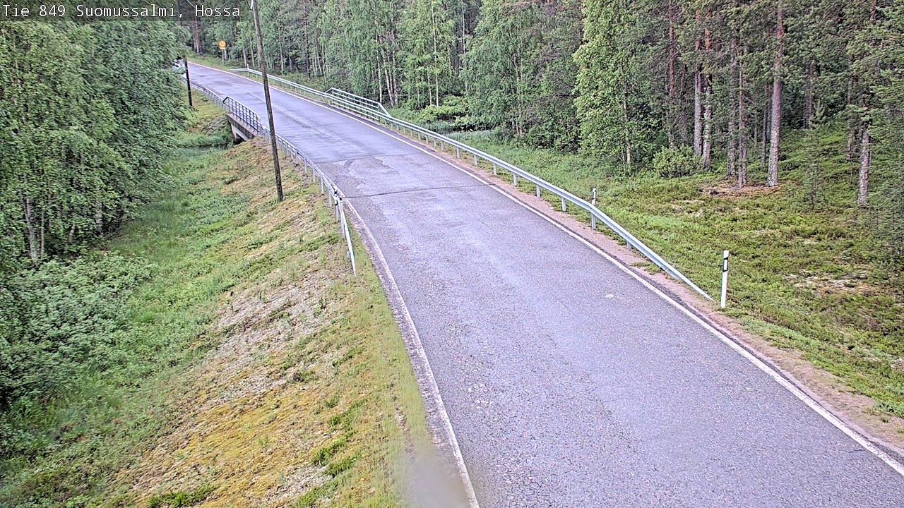 Kelikamerat Kuva Tie 843 Suomussalmi, Hossa, Suomussalmi, Kainuu