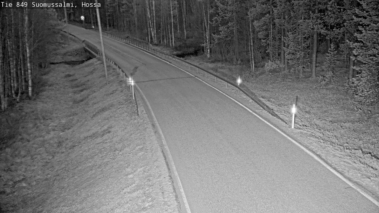 Kelikamerat Kuva Tie 843 Suomussalmi, Hossa, Suomussalmi, Kainuu