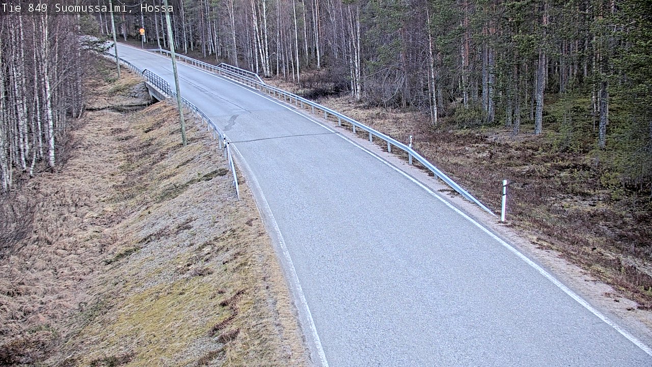 Kelikamerat Kuva Tie 843 Suomussalmi, Hossa, Suomussalmi, Kainuu