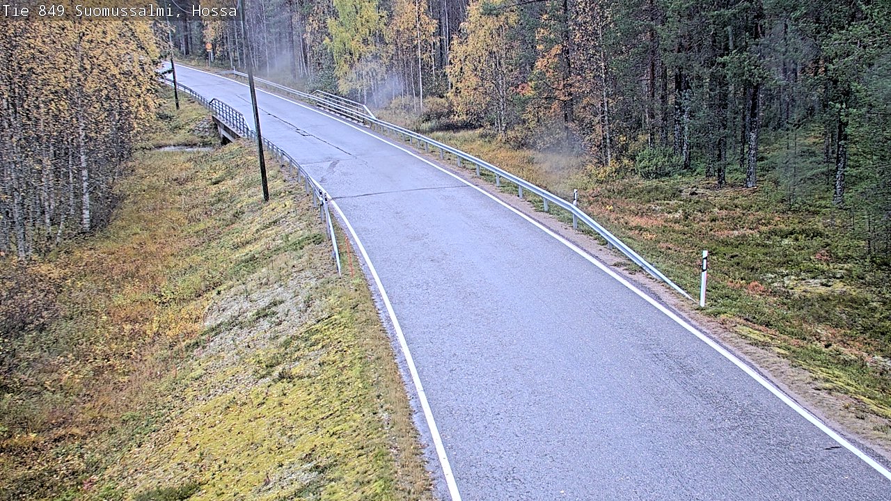 Weather Camera Image Road 950 843 Suomussalmi, Hossa, Suomussalmi, Kainuu