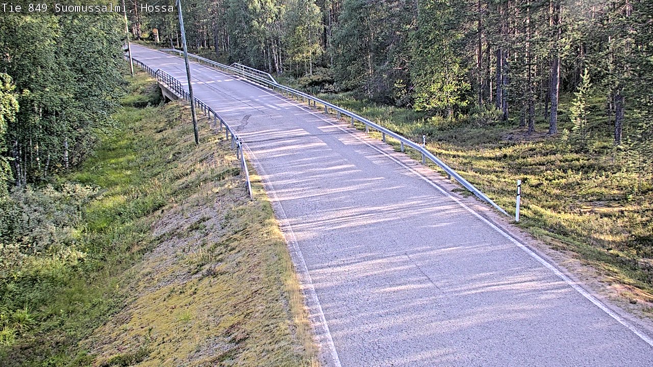 Kelikamerat Kuva Tie 843 Suomussalmi, Hossa, Suomussalmi, Kainuu