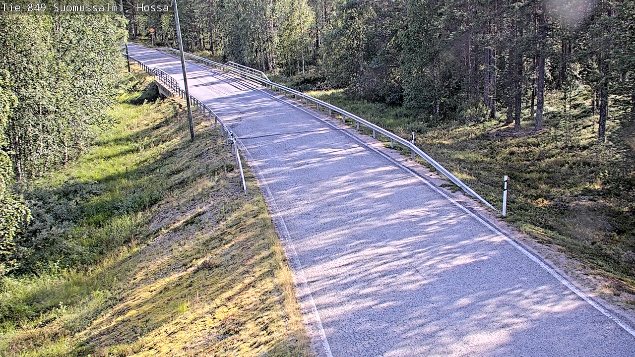 Kelikamerat Kuva Tie 843 Suomussalmi, Hossa, Suomussalmi, Kainuu