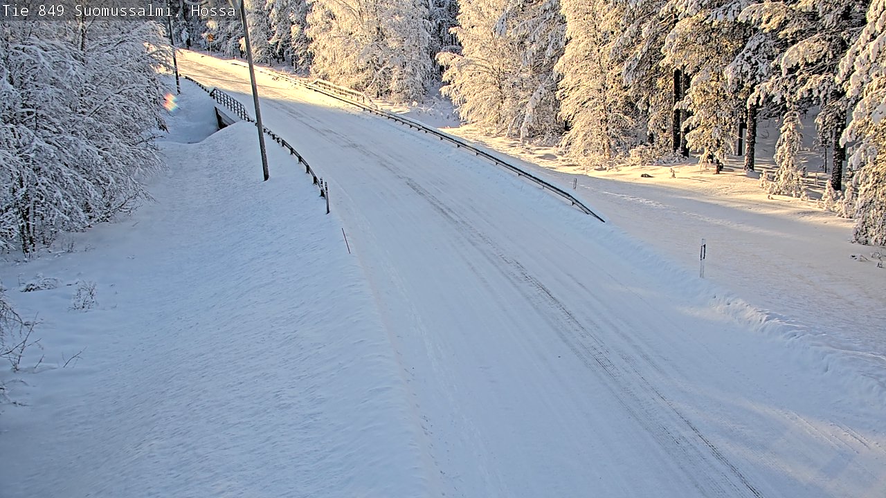Kelikamerat Kuva Tie 843 Suomussalmi, Hossa, Suomussalmi, Kainuu