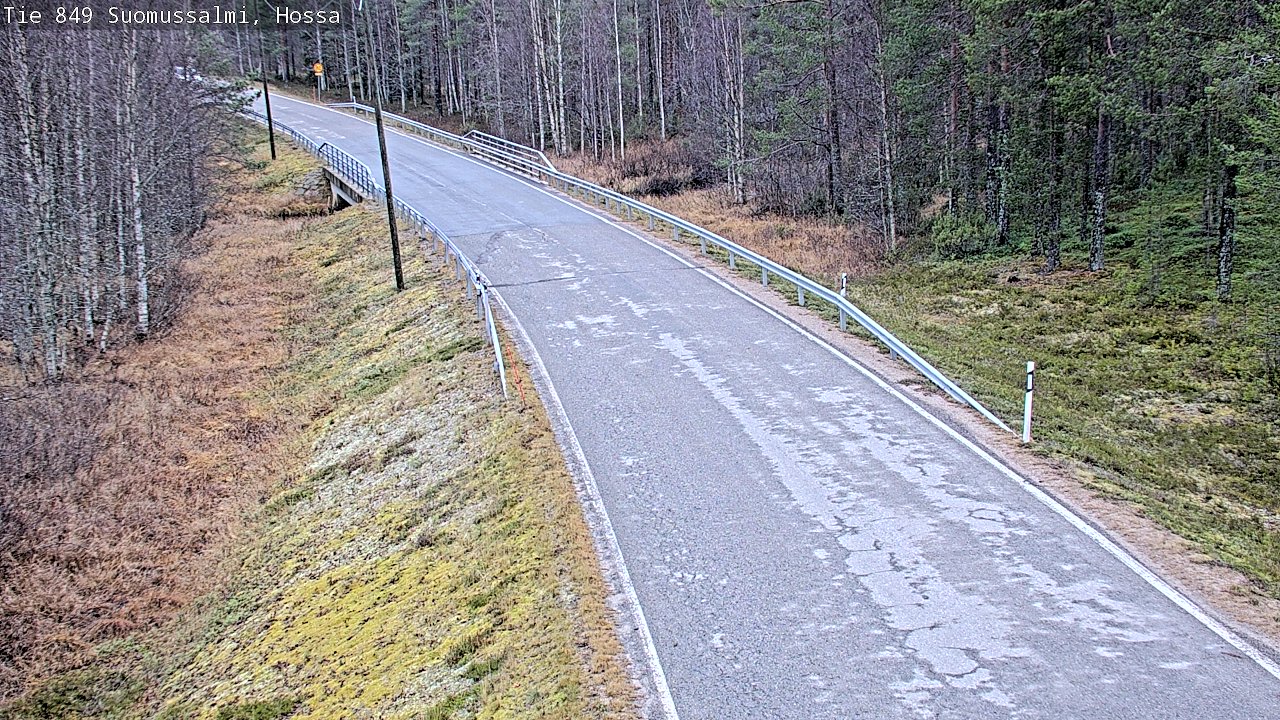 Kelikamerat Kuva Tie 843 Suomussalmi, Hossa, Suomussalmi, Kainuu