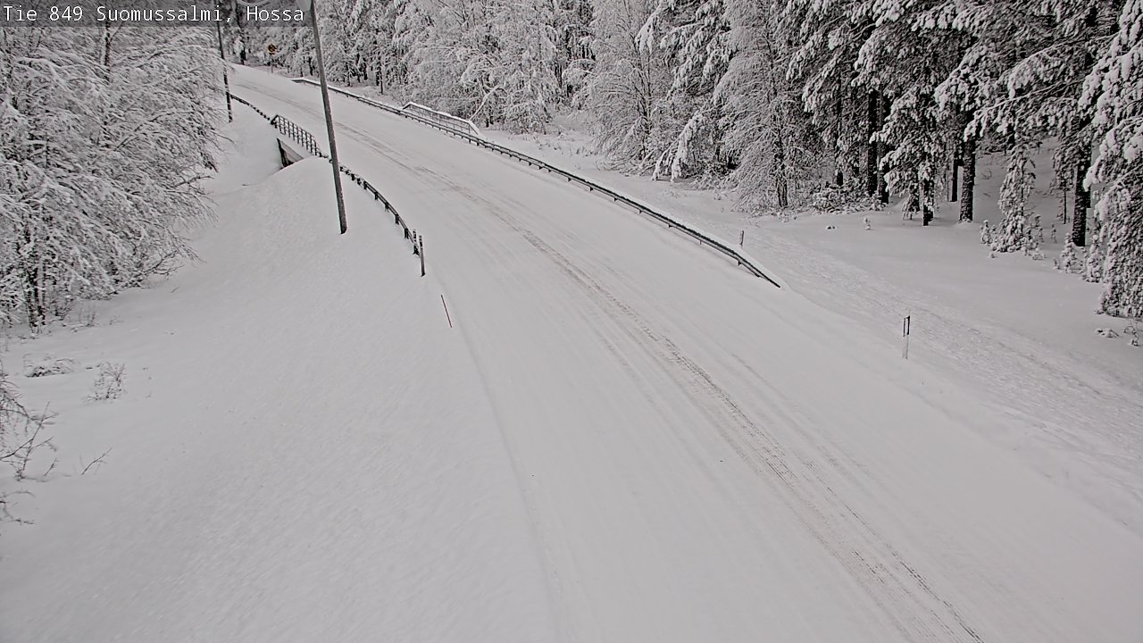 Kelikamerat Kuva Tie 843 Suomussalmi, Hossa, Suomussalmi, Kainuu