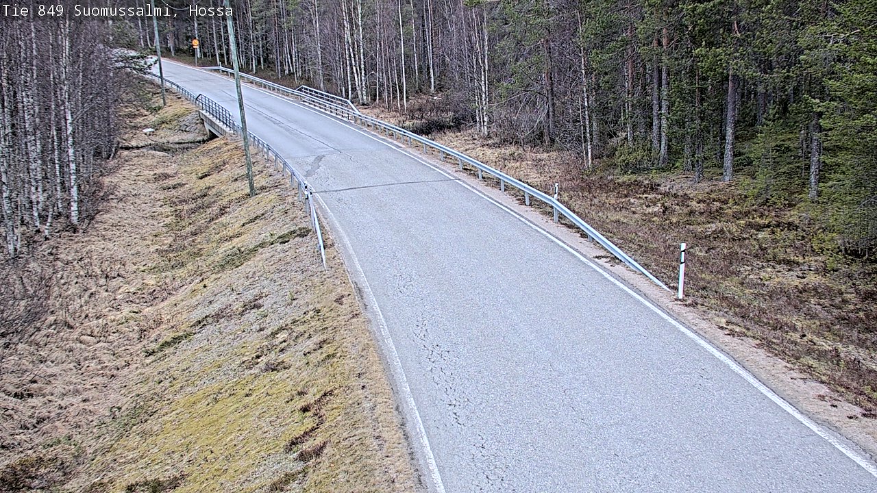 Kelikamerat Kuva Tie 843 Suomussalmi, Hossa, Suomussalmi, Kainuu