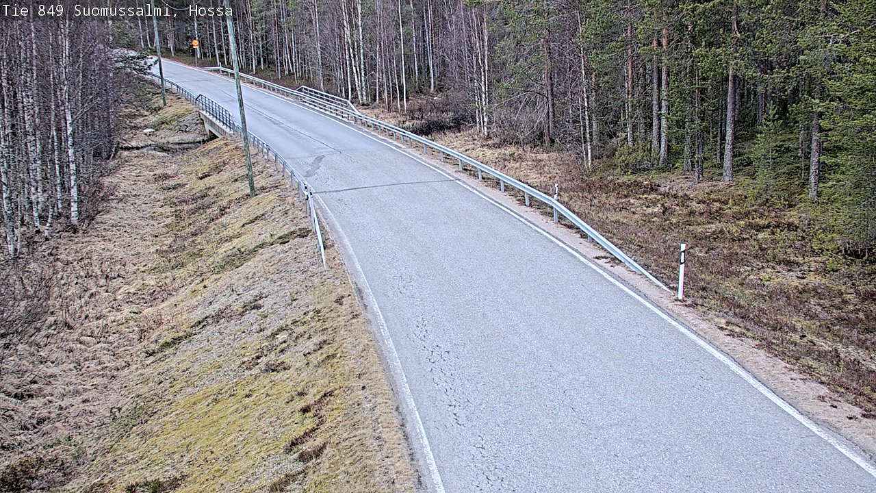 Kelikamerat Kuva Tie 843 Suomussalmi, Hossa, Suomussalmi, Kainuu