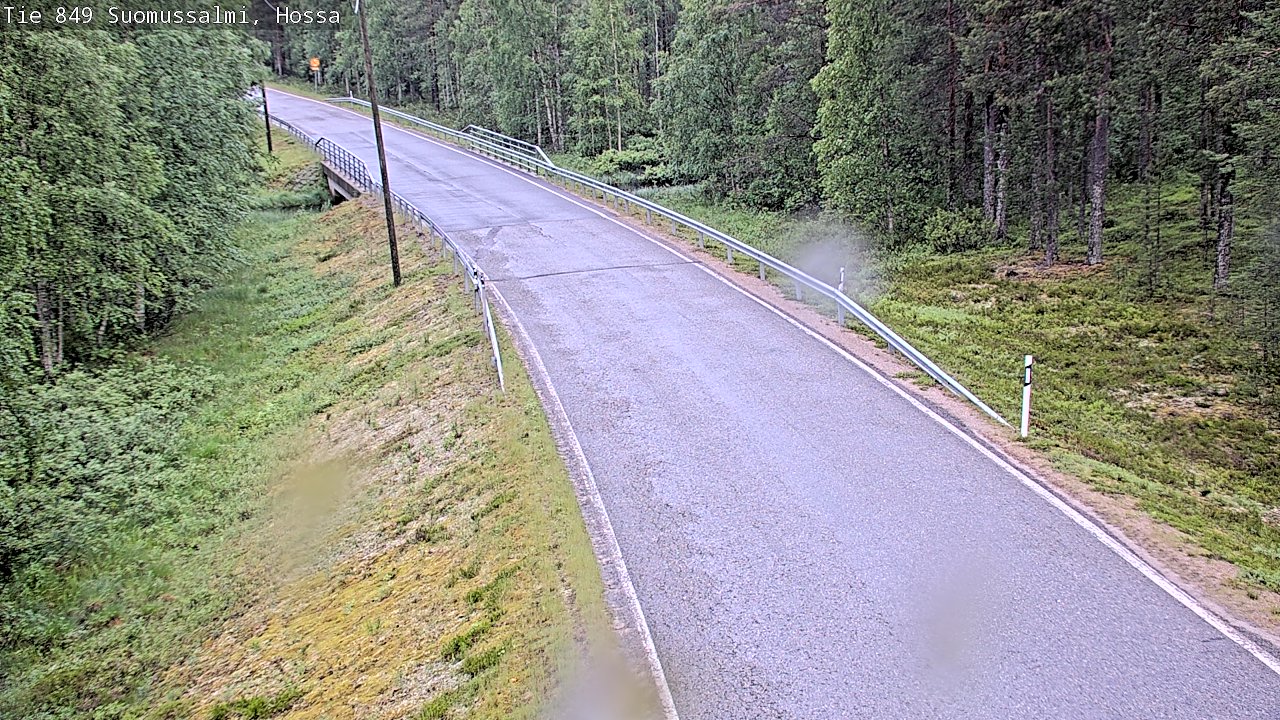 Kelikamerat Kuva Tie 843 Suomussalmi, Hossa, Suomussalmi, Kainuu