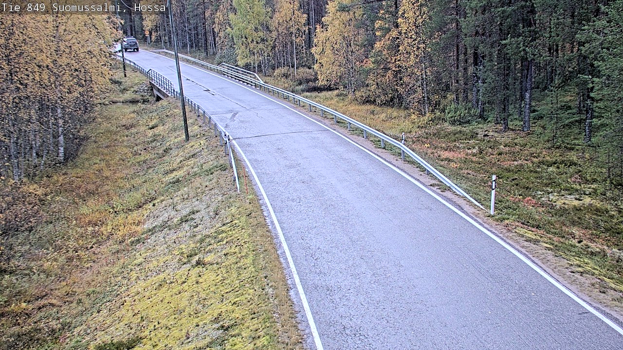 Kelikamerat Kuva Tie 843 Suomussalmi, Hossa, Suomussalmi, Kainuu