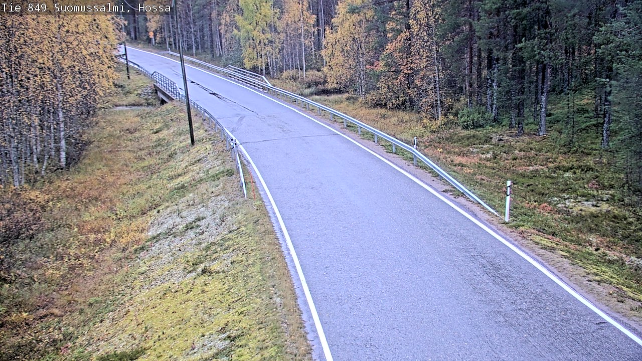 Kelikamerat Kuva Tie 843 Suomussalmi, Hossa, Suomussalmi, Kainuu