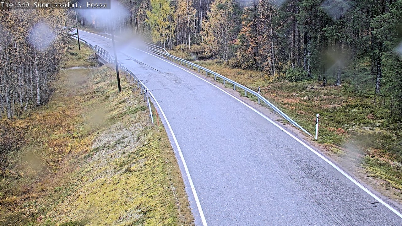 Weather Camera Image Road 950 843 Suomussalmi, Hossa, Suomussalmi, Kainuu