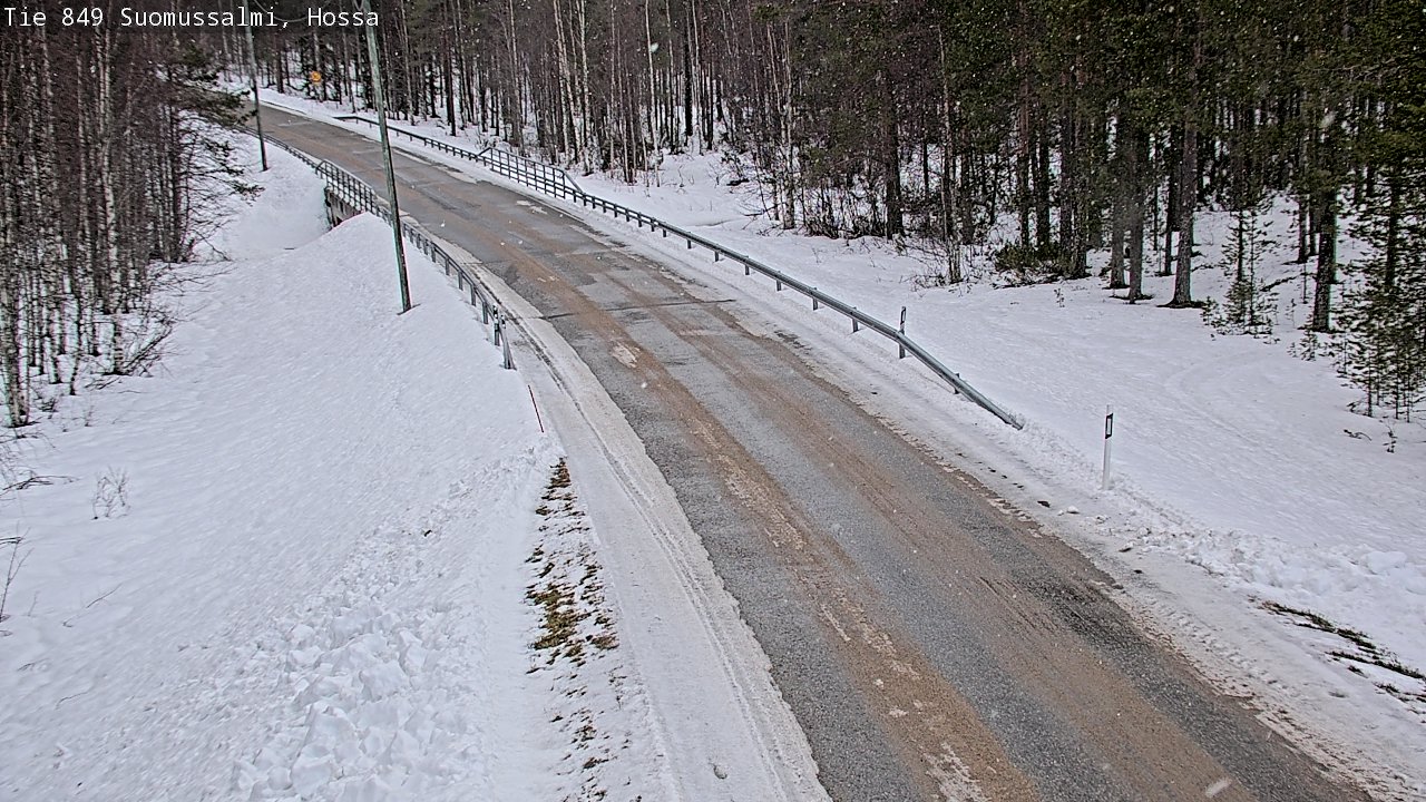 Kelikamerat Kuva Tie 843 Suomussalmi, Hossa, Suomussalmi, Kainuu