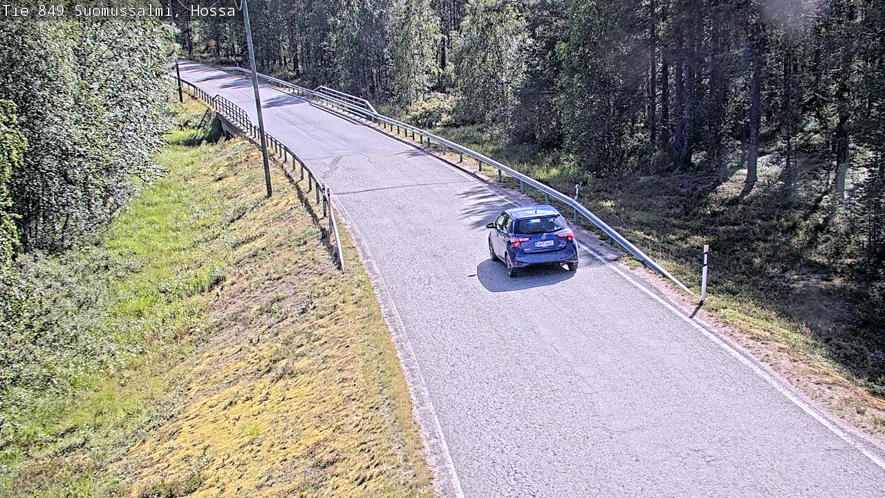 Kelikamerat Kuva Tie 843 Suomussalmi, Hossa, Suomussalmi, Kainuu