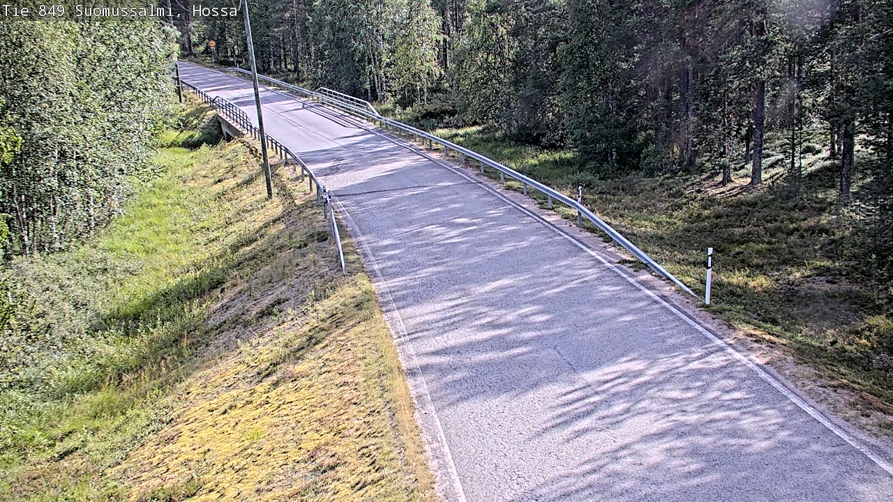 Kelikamerat Kuva Tie 843 Suomussalmi, Hossa, Suomussalmi, Kainuu