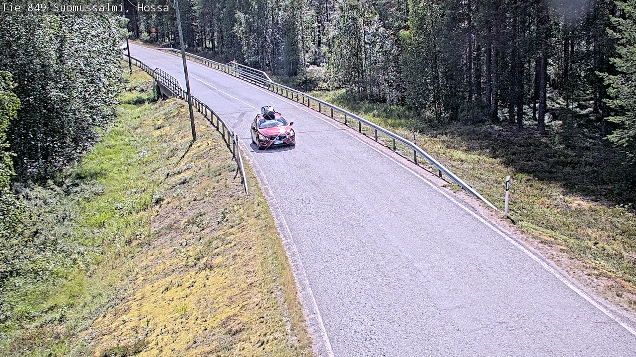 Kelikamerat Kuva Tie 843 Suomussalmi, Hossa, Suomussalmi, Kainuu
