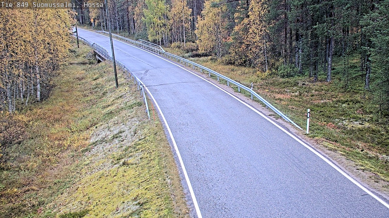 Kelikamerat Kuva Tie 843 Suomussalmi, Hossa, Suomussalmi, Kainuu