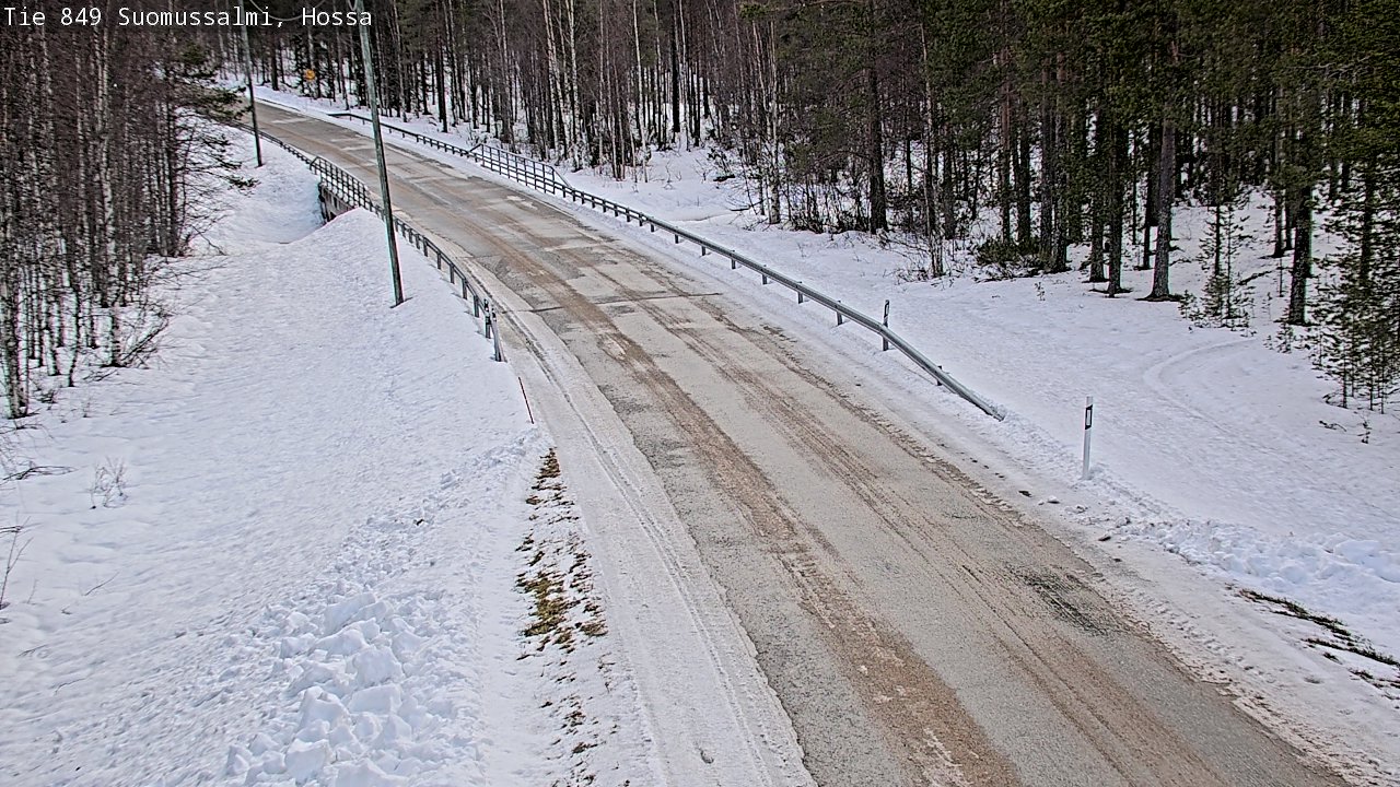 Kelikamerat Kuva Tie 843 Suomussalmi, Hossa, Suomussalmi, Kainuu