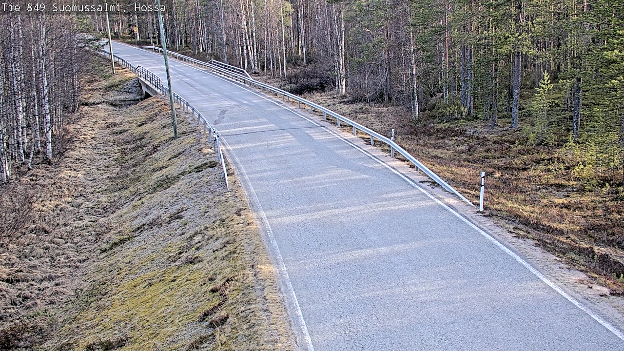Kelikamerat Kuva Tie 843 Suomussalmi, Hossa, Suomussalmi, Kainuu