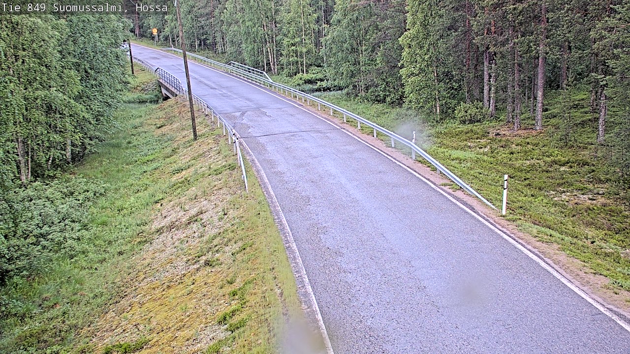 Kelikamerat Kuva Tie 843 Suomussalmi, Hossa, Suomussalmi, Kainuu