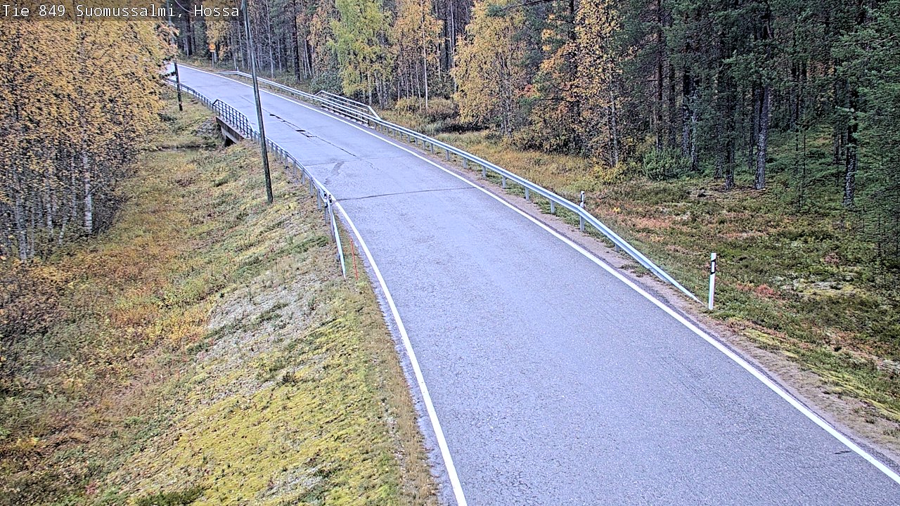 Kelikamerat Kuva Tie 843 Suomussalmi, Hossa, Suomussalmi, Kainuu