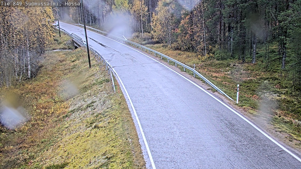 Weather Camera Image Road 950 843 Suomussalmi, Hossa, Suomussalmi, Kainuu