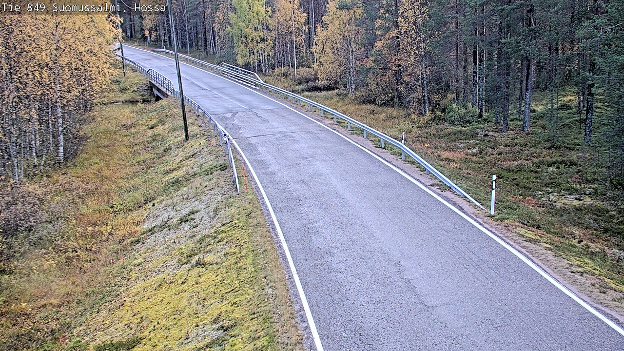 Kelikamerat Kuva Tie 843 Suomussalmi, Hossa, Suomussalmi, Kainuu