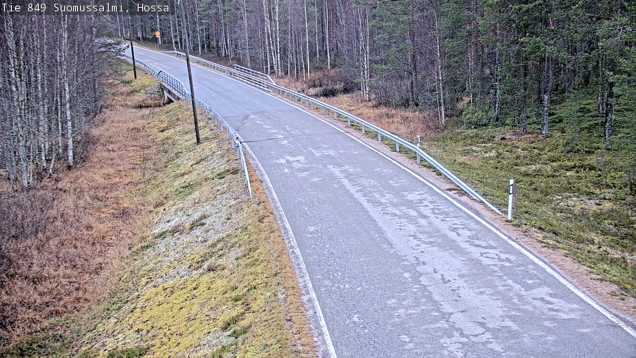 Kelikamerat Kuva Tie 843 Suomussalmi, Hossa, Suomussalmi, Kainuu