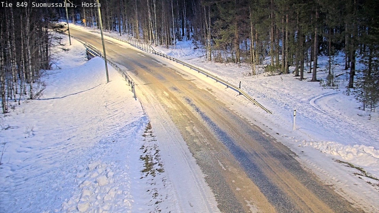 Kelikamerat Kuva Tie 843 Suomussalmi, Hossa, Suomussalmi, Kainuu