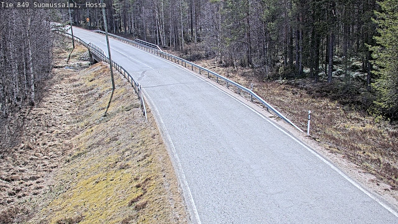 Kelikamerat Kuva Tie 843 Suomussalmi, Hossa, Suomussalmi, Kainuu