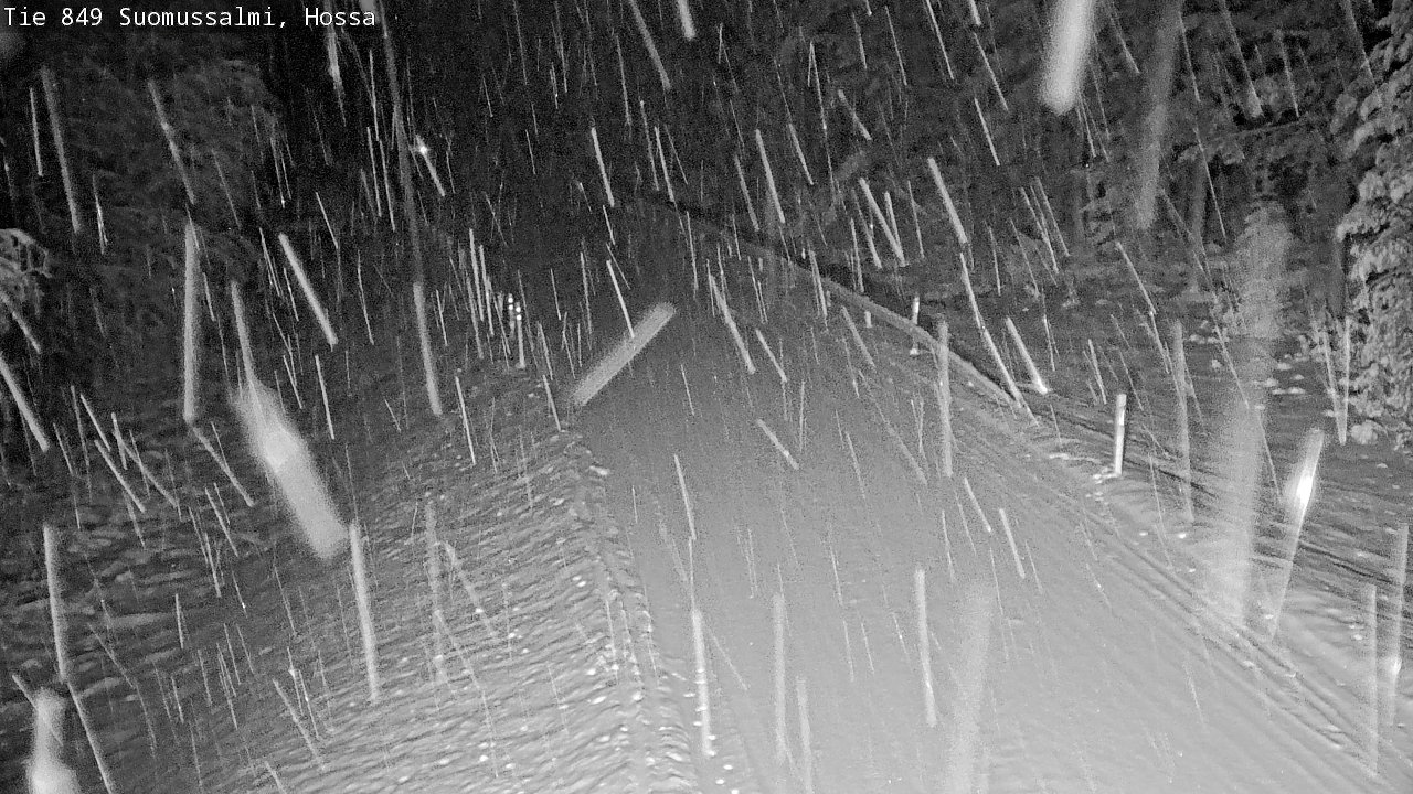 Kelikamerat Kuva Tie 843 Suomussalmi, Hossa, Suomussalmi, Kainuu