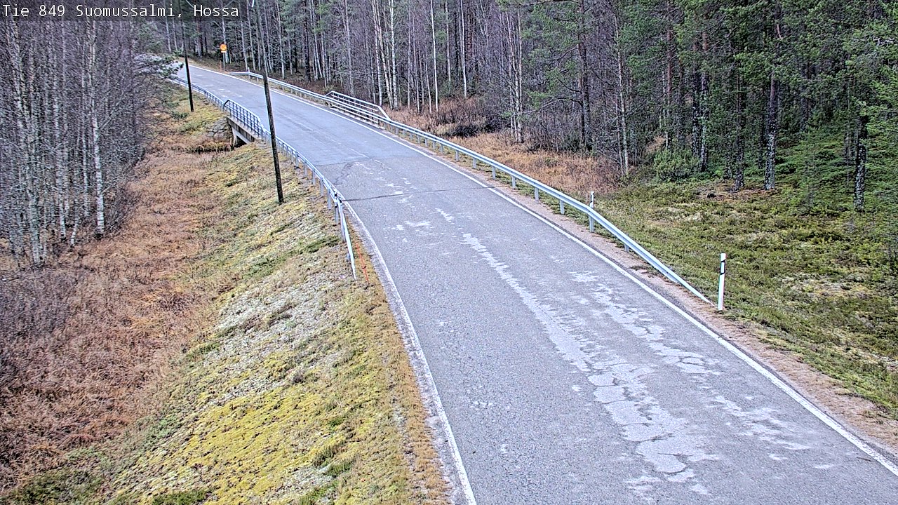 Kelikamerat Kuva Tie 843 Suomussalmi, Hossa, Suomussalmi, Kainuu