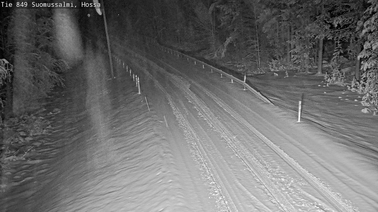 Weather Camera Image Road 950 843 Suomussalmi, Hossa, Suomussalmi, Kainuu