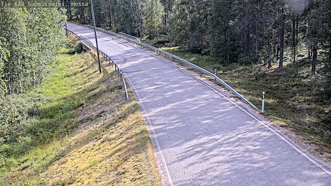Kelikamerat Kuva Tie 843 Suomussalmi, Hossa, Suomussalmi, Kainuu