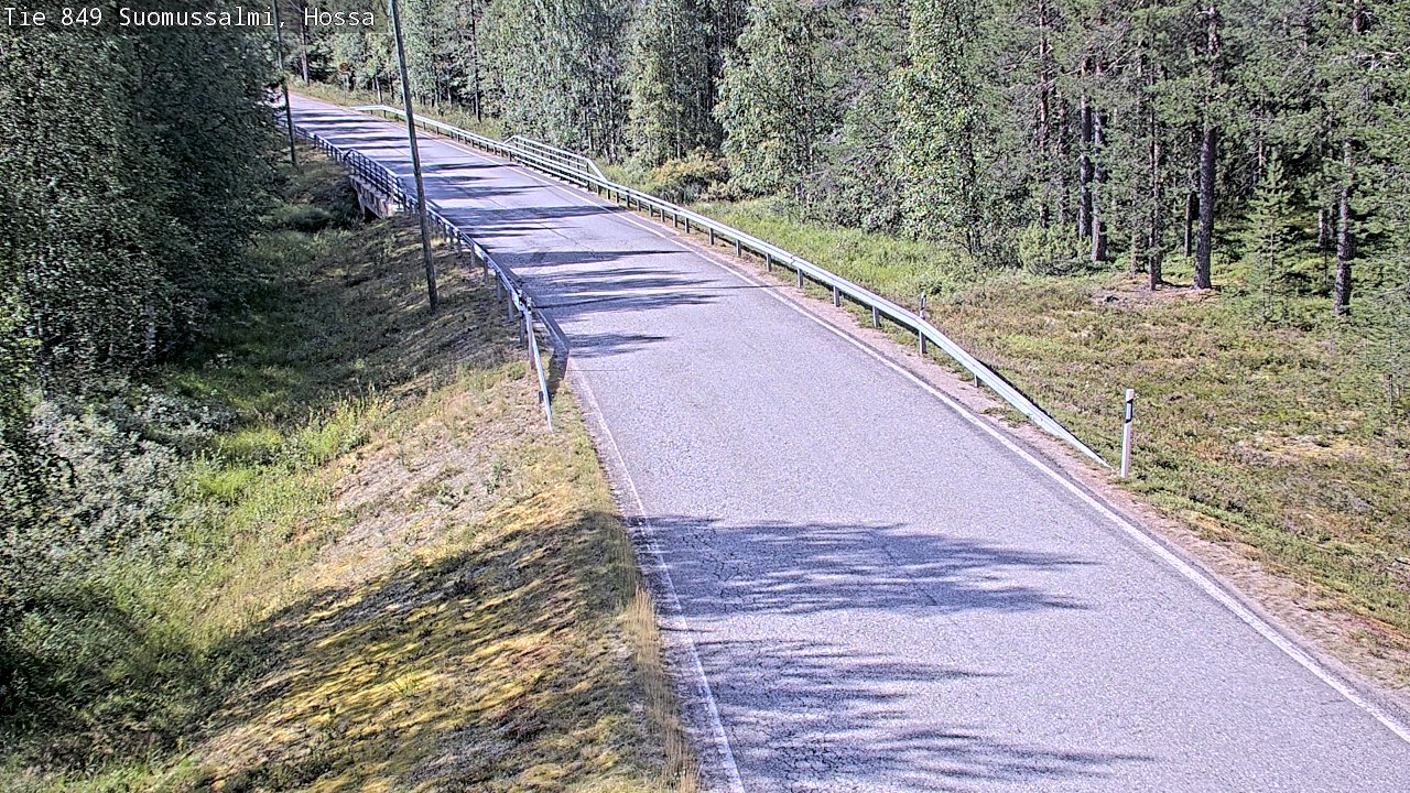 Weather Camera Image Road 950 843 Suomussalmi, Hossa, Suomussalmi, Kainuu