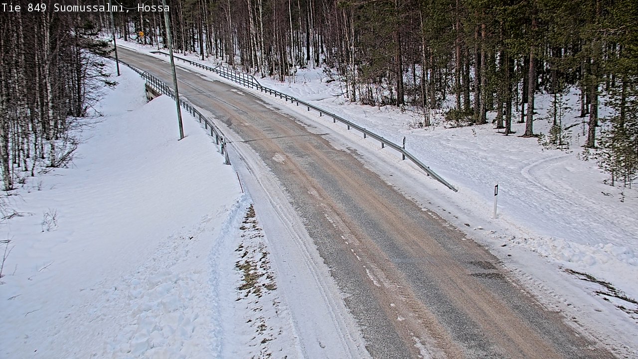 Kelikamerat Kuva Tie 843 Suomussalmi, Hossa, Suomussalmi, Kainuu