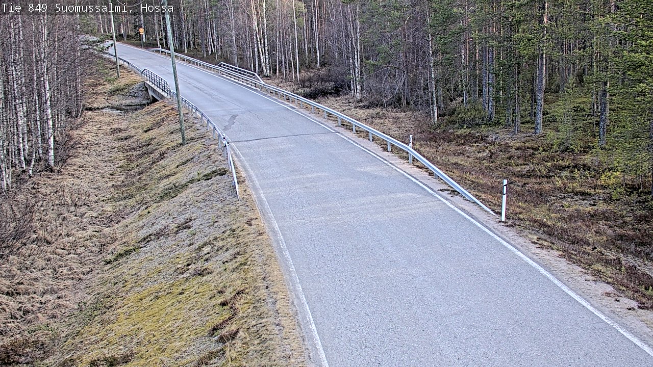 Kelikamerat Kuva Tie 843 Suomussalmi, Hossa, Suomussalmi, Kainuu