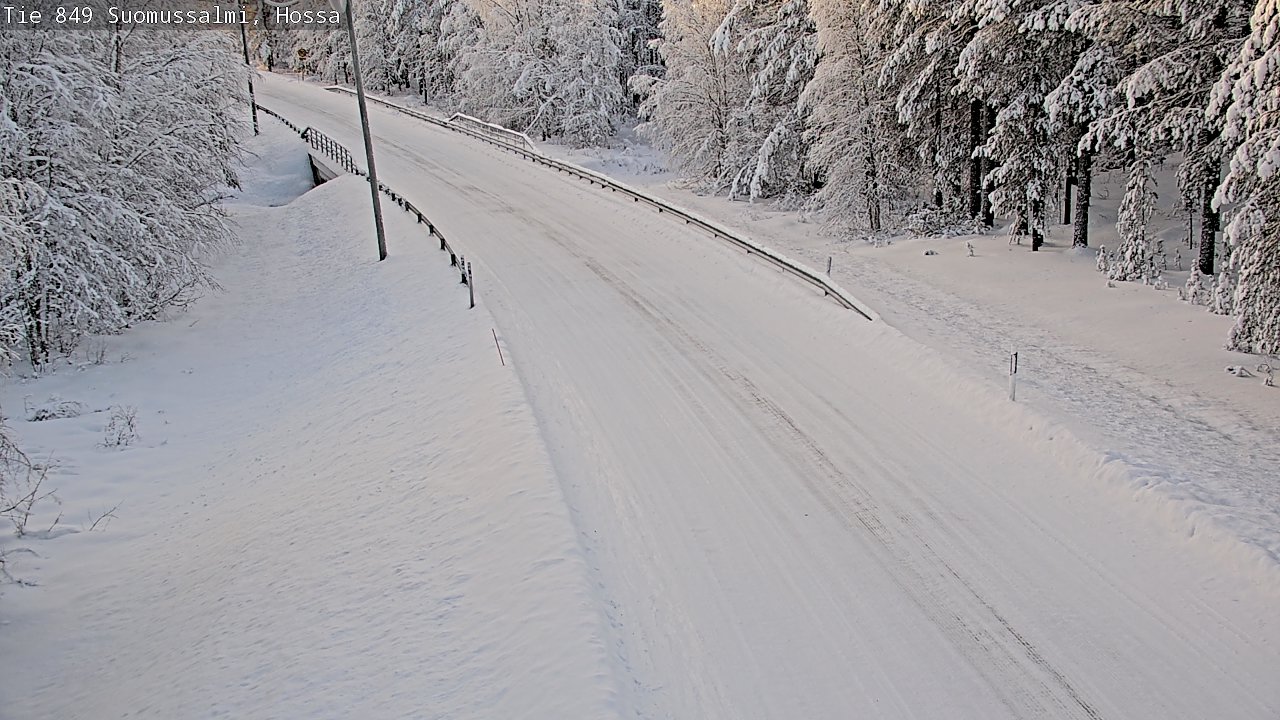 Kelikamerat Kuva Tie 843 Suomussalmi, Hossa, Suomussalmi, Kainuu
