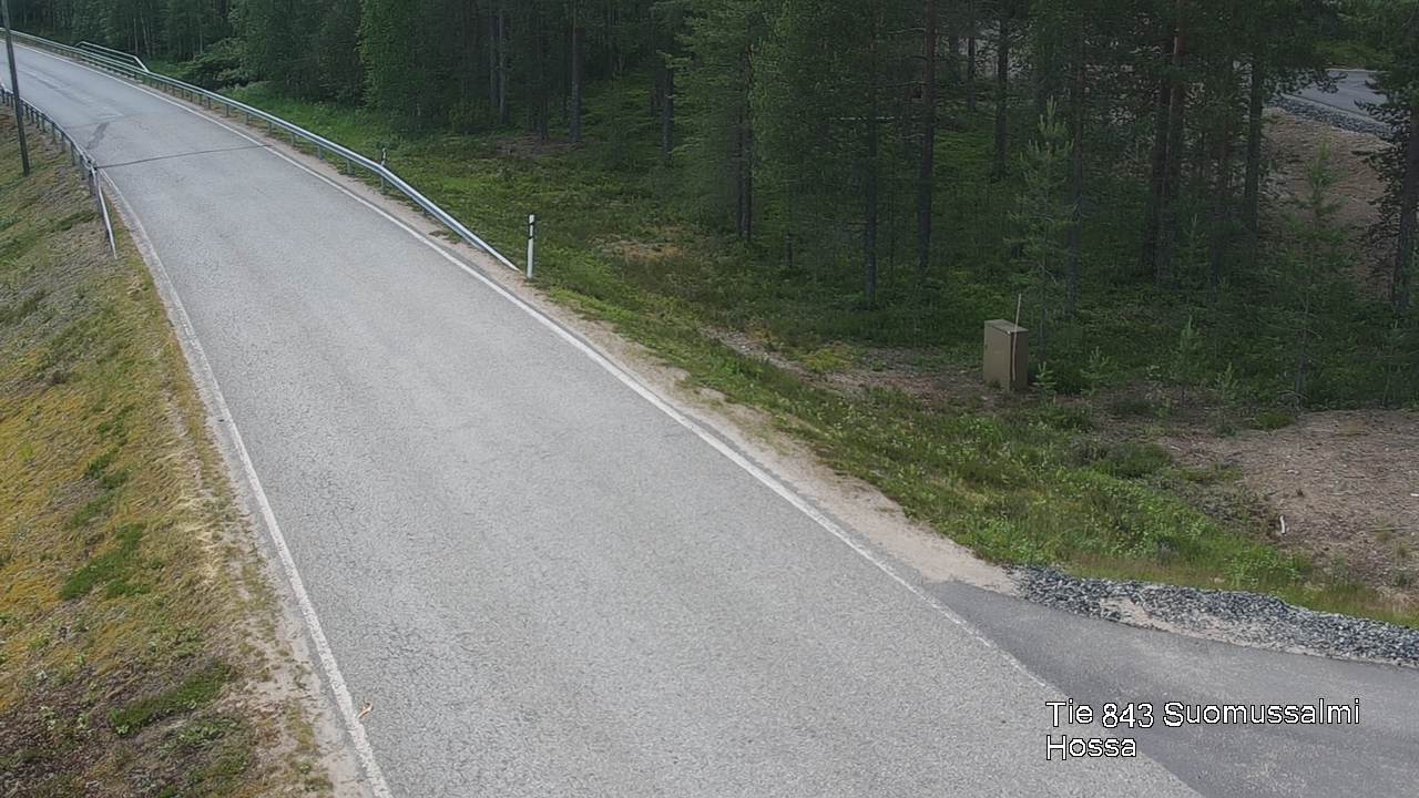 Kelikamerat Kuva Tie 843 Suomussalmi, Hossa, Suomussalmi, Kainuu